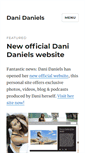 Mobile Screenshot of danidanielsblog.com